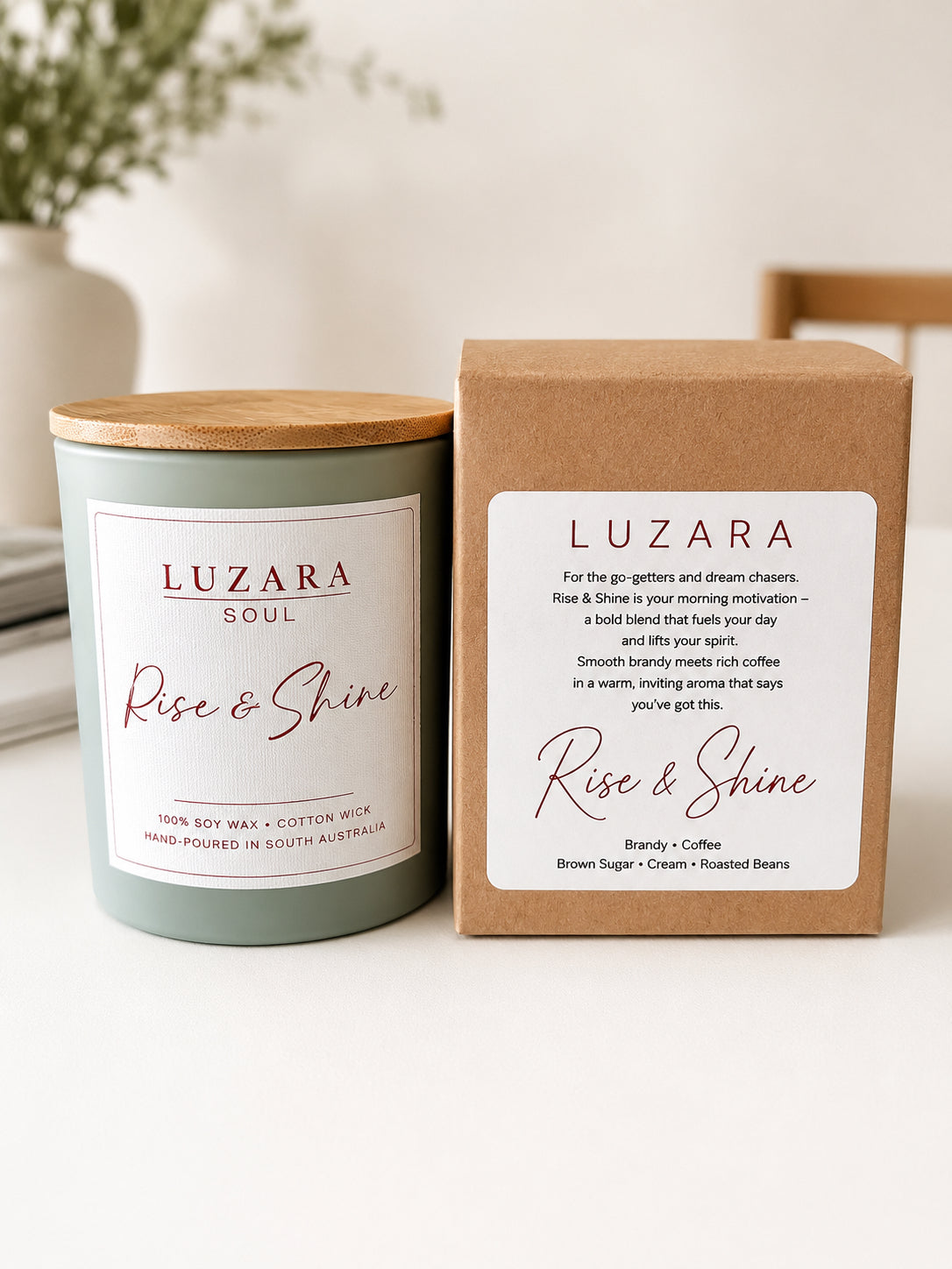 Rise & Shine Soy Candle 235g Luzara Candle