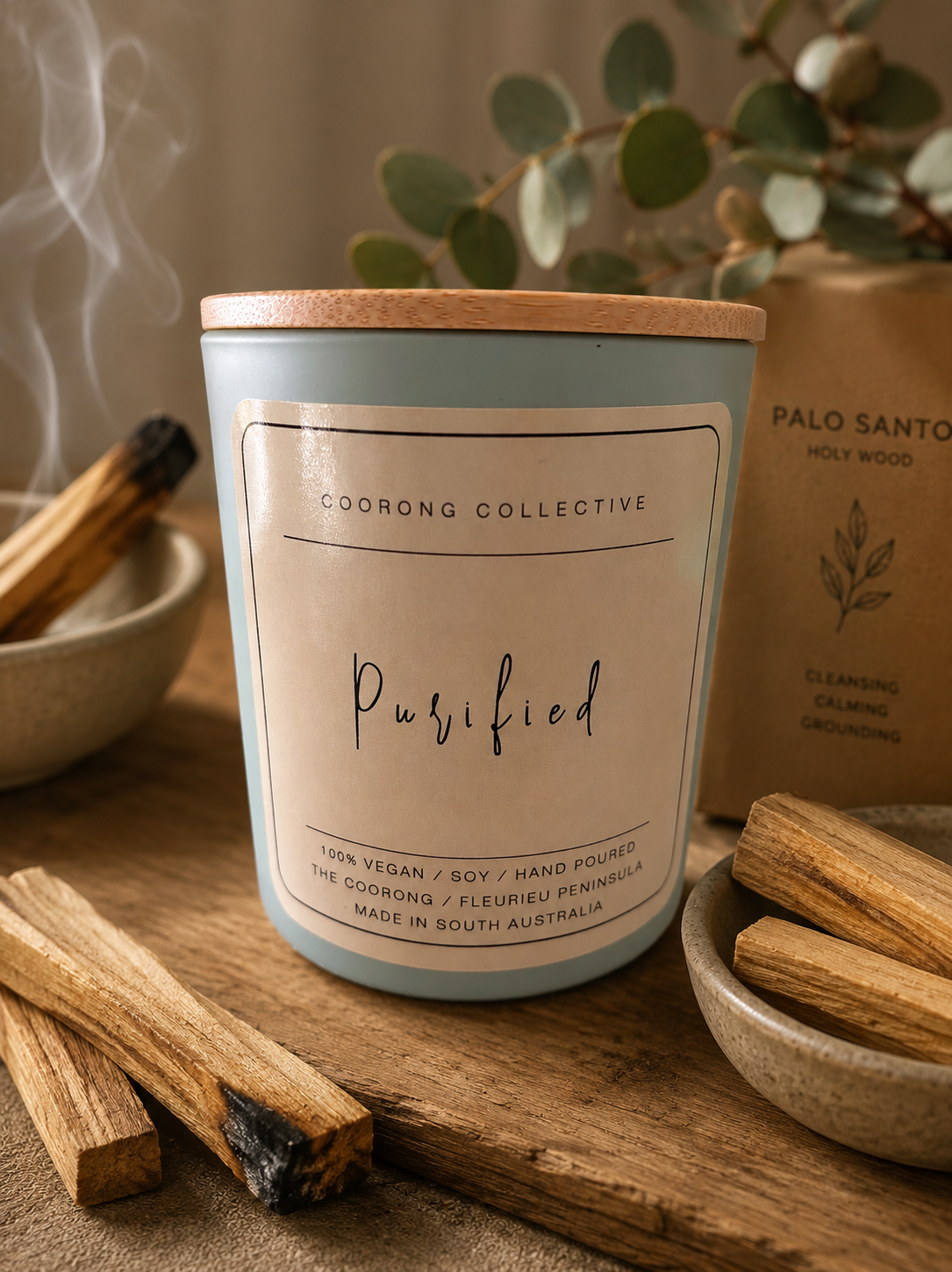 Purified Soy Wax Candle 235g Luzara