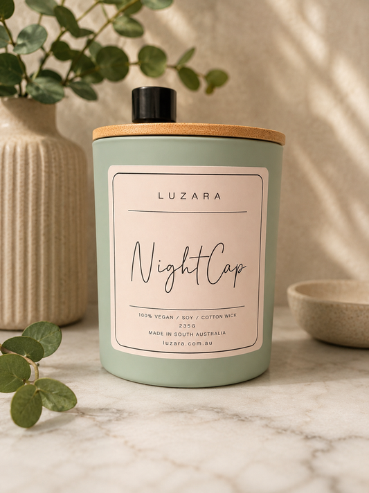Nightcap Soy Candle 235ml Luzara Luzara Candle