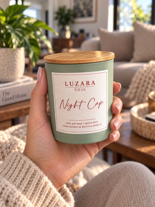 Nightcap Soy Candle 235g Luzara Candle