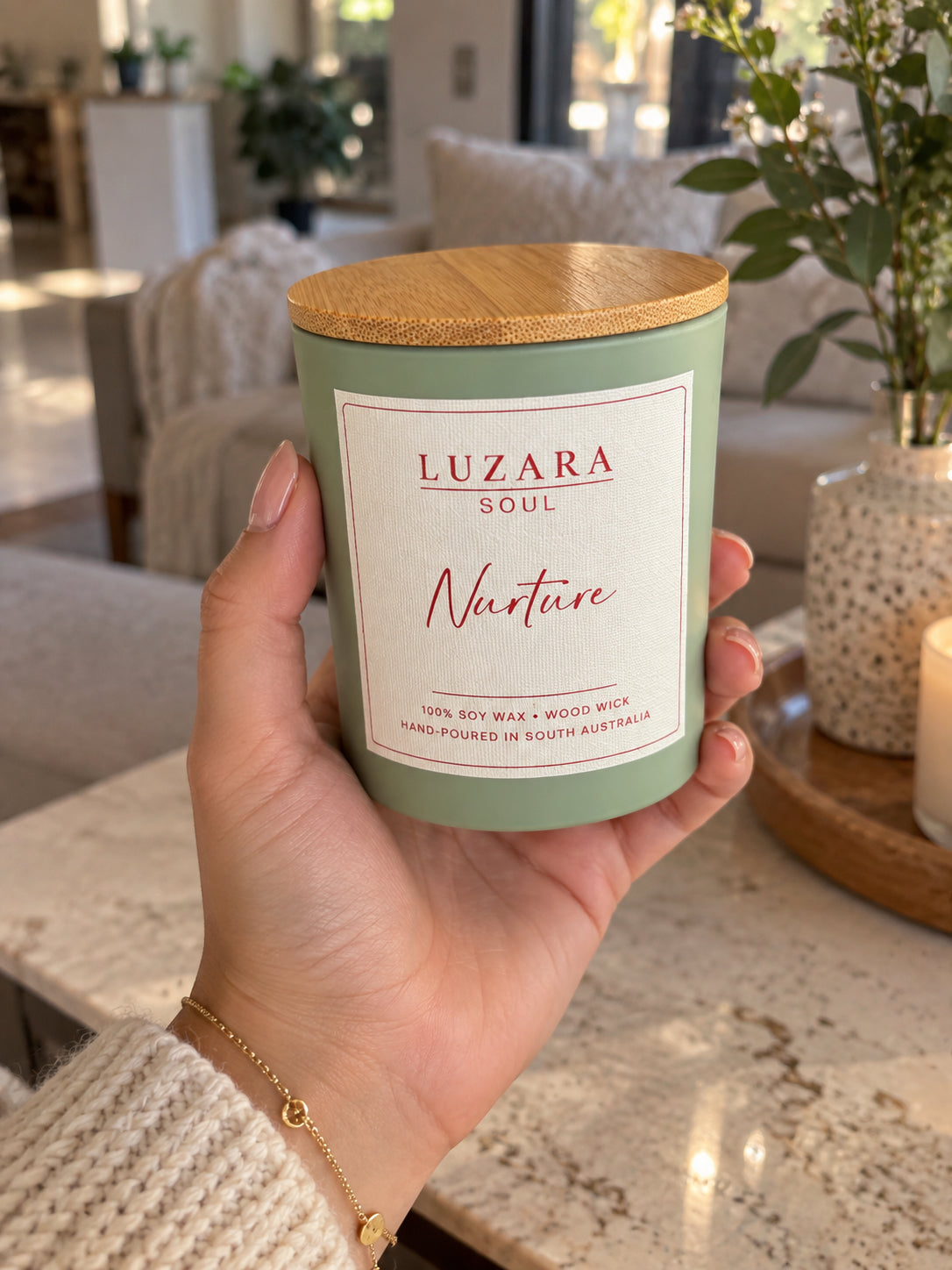 Nurture Soy Candle 235g Luzara Candle