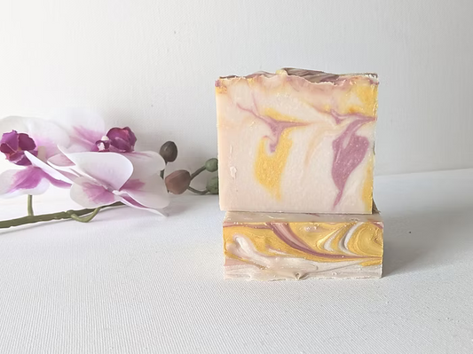 Patchouli and Lotus Flower handmade soap bar by Luzara