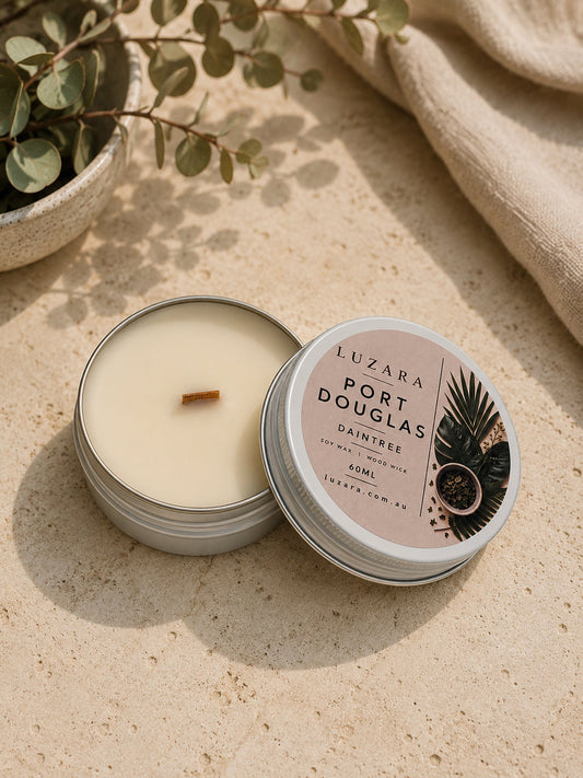 Port Douglas Daintree Soy Candle 60ml Luzara Candle