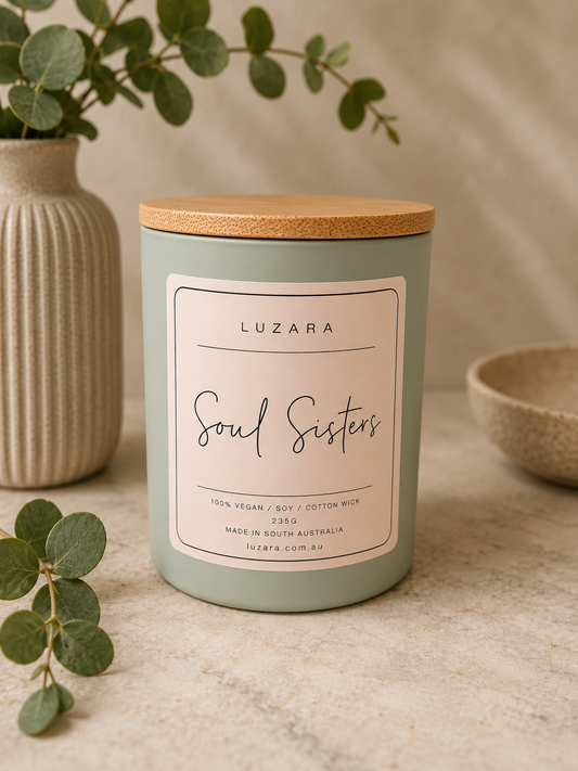 Soul Sister Soy Candle 235ml Luzara Luzara Candle