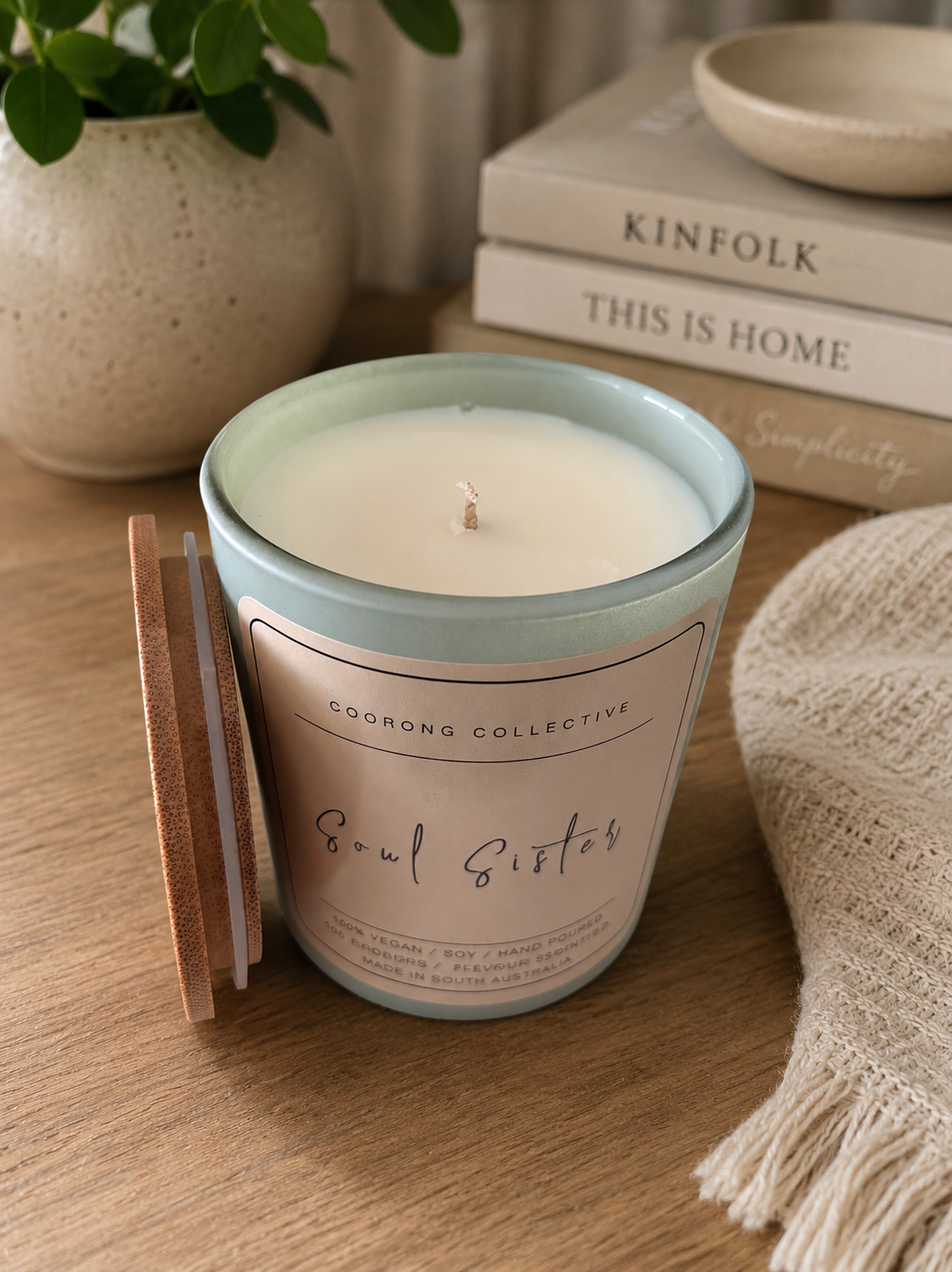 Soul Sister Soy Wax Candle Luzara