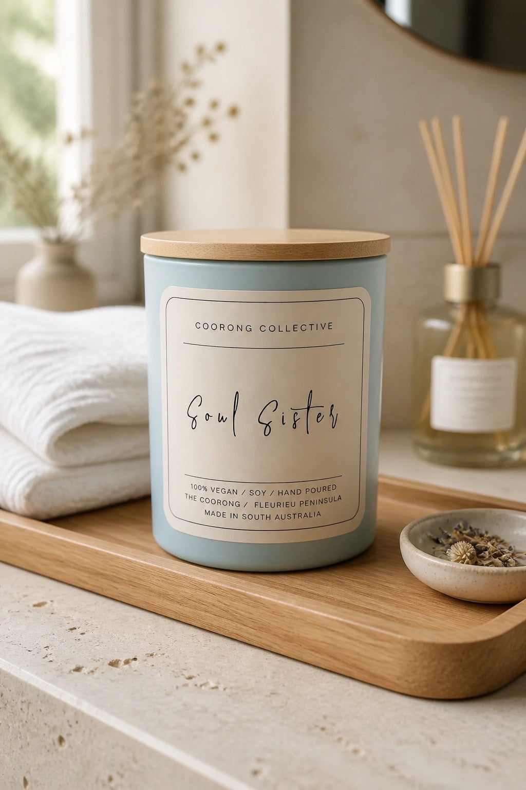 Soul Sister Soy Wax Candle Luzara